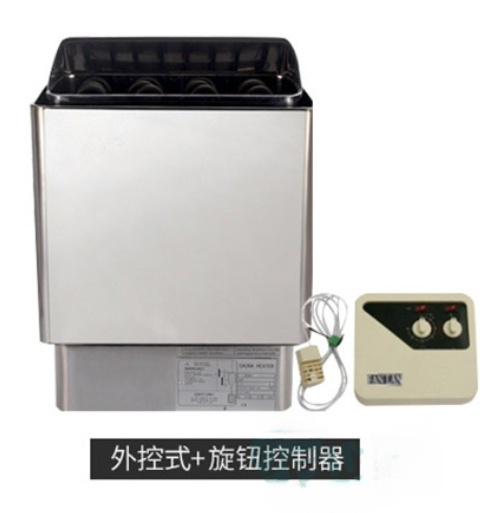 Dry Heat Sauna Heater, with External Control, 380v, 9 Kw