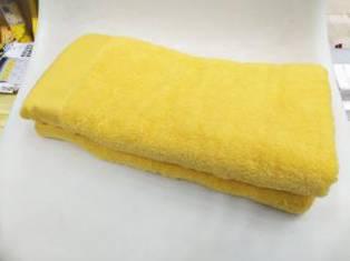 Bath Towel-Yellow, Polyester, 70* 140 cm
