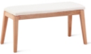 Table, Padded Fabric Mat+ Beech Wooden Legs
, 100*44.5* 43.5 cm