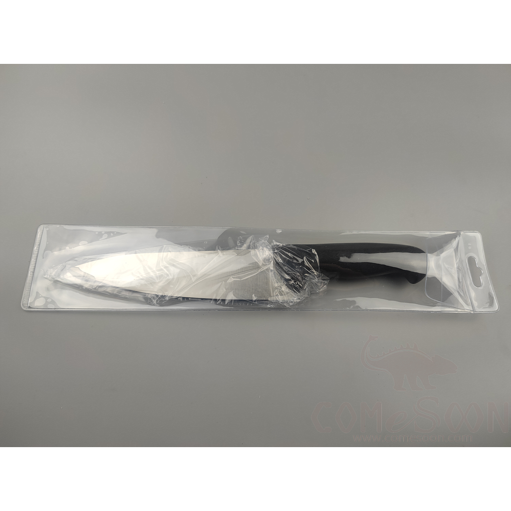 Color Separation Chef's Knife, 5cr15mov Ss, Black, 8"