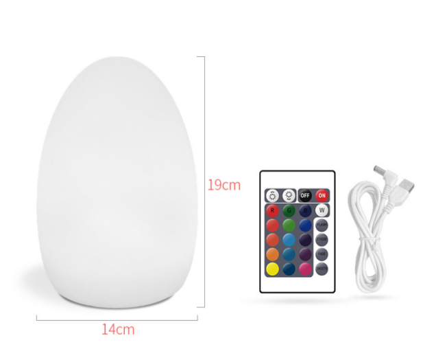 Rechargeable Battery Egg Lamp-Diameter 140* H190 mm