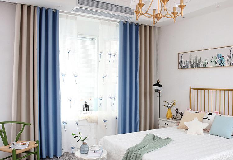 Nylon Spun Curtain Fabric