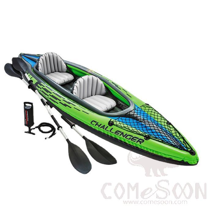 Adult Inflatable Double Kayak Set, PVC, 76*351*38cm
