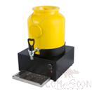 Yellow Electrically Heated Ceramic Milk Dispenser, 6.5L, 270*280*400mm