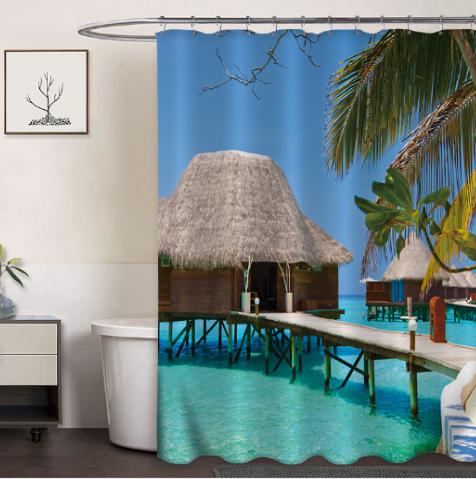 Weaving Printed Curtains
Island Wind