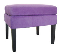 Flannel Solid Wood Dressing Stool Jryz-4008