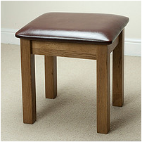 Yongyi New Antique Solid Wood Oak Sha27 Dressing Stool product image