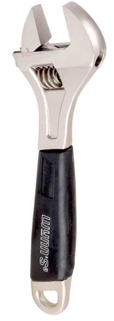 Rubberized Adjustable Wrench 12