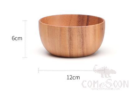 Wooden Bowl, Φ12*H6cm