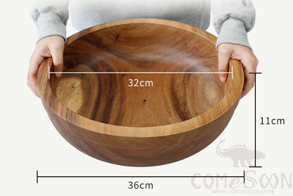 Wooden Bowl Φ36*H11cm