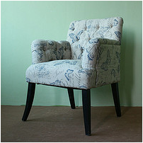 Floral Armchair
