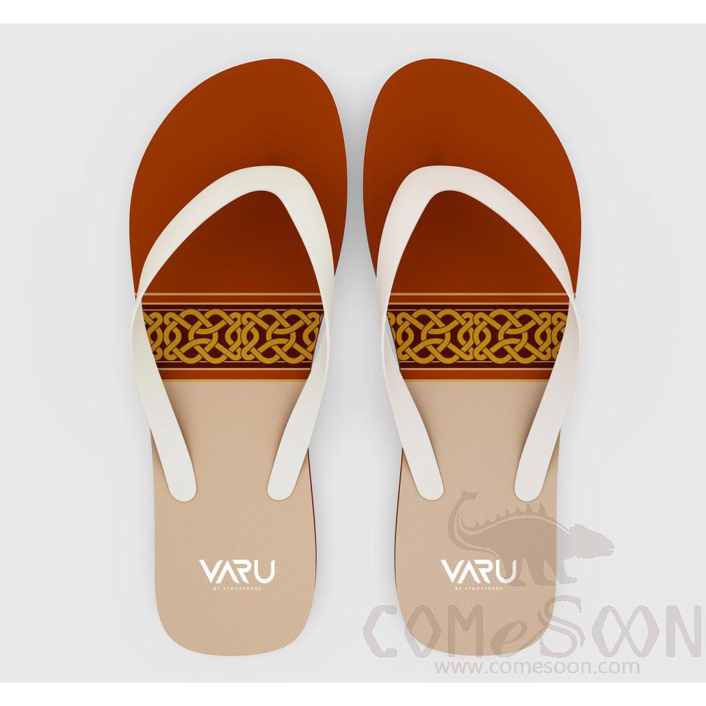 Varu Female Flip-Flops, PE Bottom+ PVC Surface, Size 38