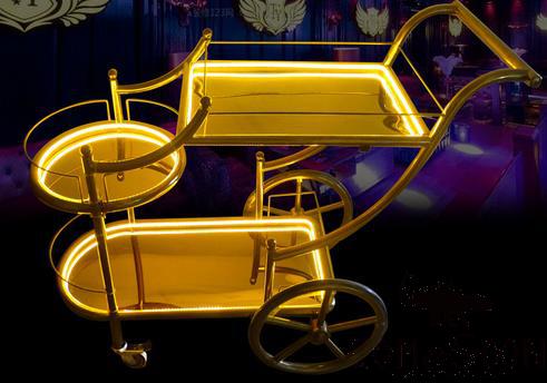Luminous Service Cart, Metal, 108*40*88cm
