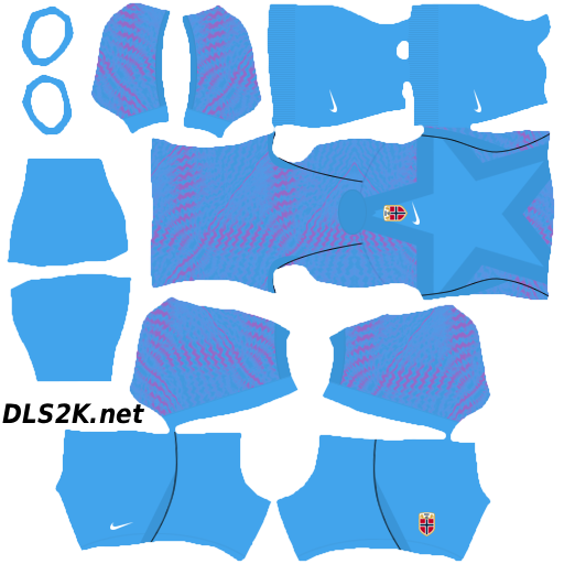 Uniforme de Portero Visitante de Noruega