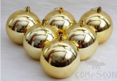 15cm Golden Shiny Ball 1 Pcs