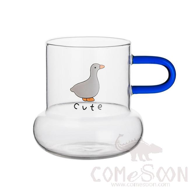 Ins Style Lovly Glass Cup 540ML