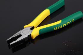 Perforated Wire Pliers 8", Cr-v Chrome Vanadium Steel+ PP & Tpr Handle