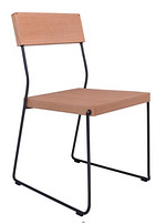 Big End Plate Fixed Chair
