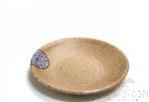 7.9" Frosted Round Threaded Plate, Wheat Color Spray Spots, Mf, 200.6*27.5mm product image