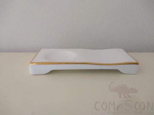 14M Series 3.75 "dual Chopstick Rest(Gold Line), L9.4*W4.2*H1.1cm