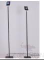 Floor lamp, aluminum, D180* H16 mm