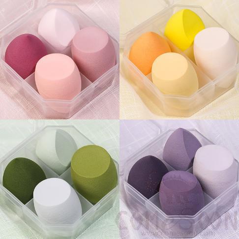 Beauty Blender in Clear Case, Non-Latex, Egg-Yellow