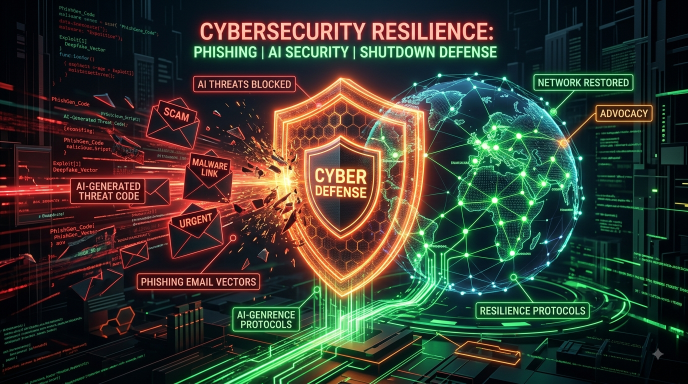 Cloudflare 2026 Report (Part 3): AI-Powered Phishing and Internet Blackouts Threaten Civil Society