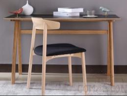 Table, White Oak Frame+ Medium Density Paint, 1210*650* 750 mm