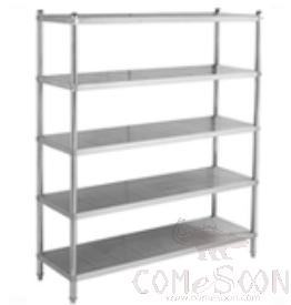 Ss Up Right Shelf 5 Layers