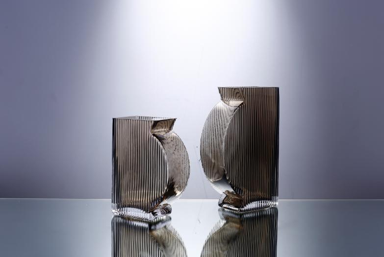 Glass Decorations/glass Vase 11*6*15cm
