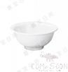 8.46" Rolled Edge Round Bowl, White, Mf, Φ215*215*90mm