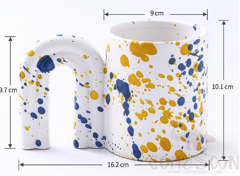 Door Mug Colorful Ink 450ML product image