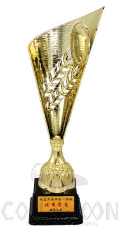 Small Metal Trophies, 
H35cm, 267G