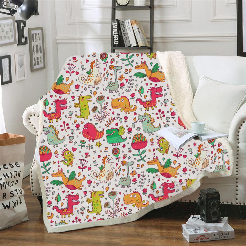 Cartoon Blanket, Crystal Velvet, 150*130cm