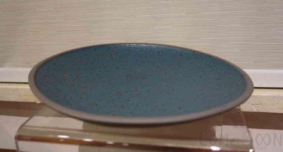 Ironware Ba Series/irregular 4-Color Series-Plate, L28.8*W28.8*H5.8cm