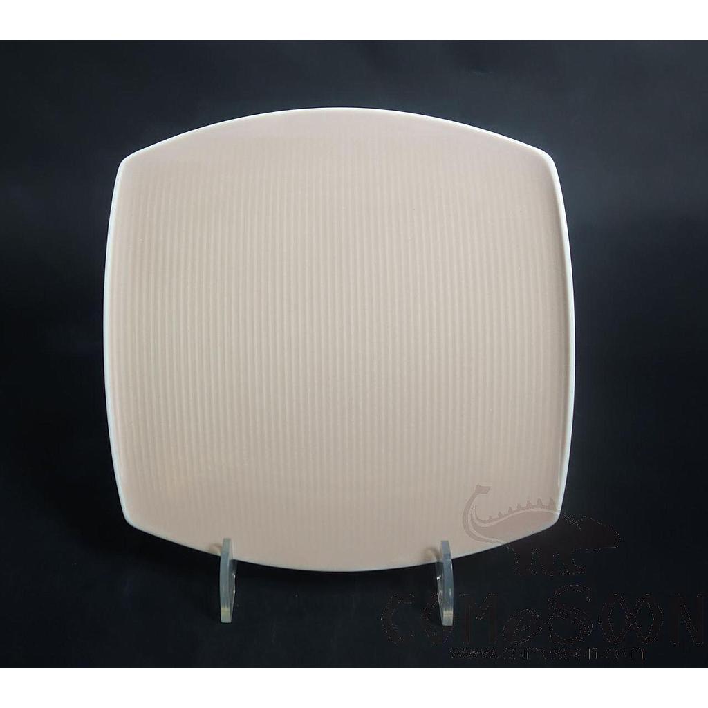 G161 Series 10" Square Plate - Pink product image