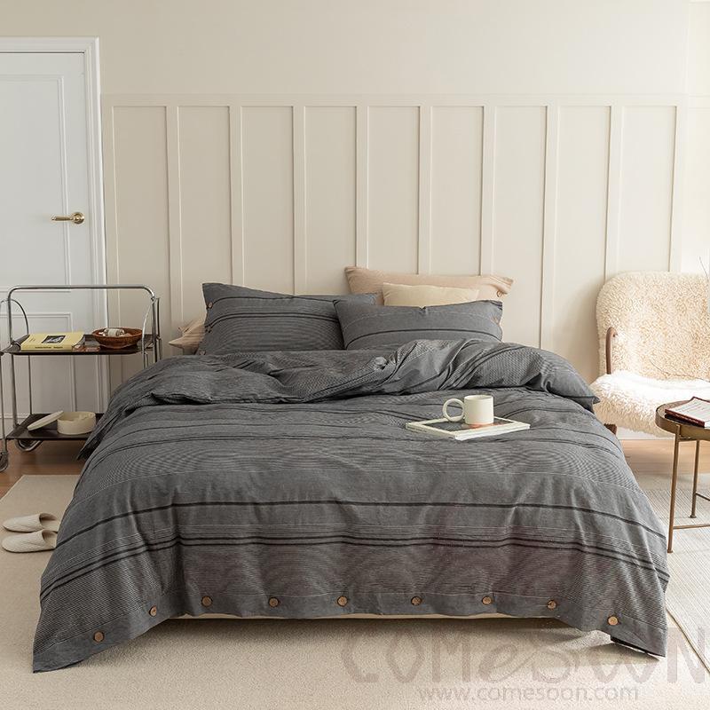 Bed Linens, Cotton, 4 Piece Set(for W150 cm Bed)