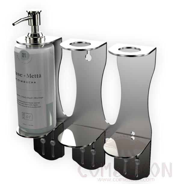 Three-Headed Bath Stand, 304