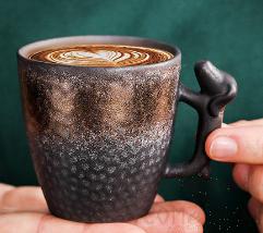 Retro Coffee Mug Dog 95ML