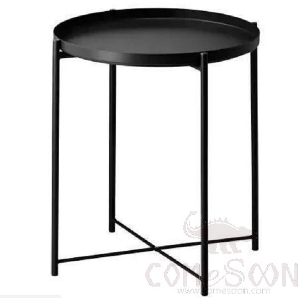 Iron Tea Table-Φ42*52cm