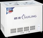 Flat Glass Top Chest Freezer (Double Temperature) 
1026*560*850mm