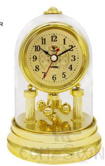 Small - Aluminum - Desktop Clock, PVC, L18*W12.5*H24.5cm