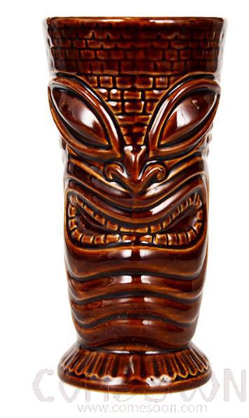 Tiki Mug Island of Despair, Brown 550ML