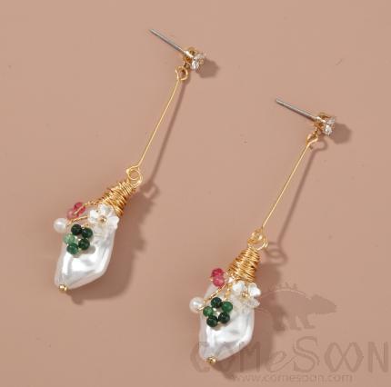 Earring / Dangler / Eardrop / Jewelry Ne906