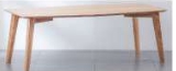 Table, Medium Density Fiber, Oak Skin+ Oak Legs
, 120*60* 42 cm