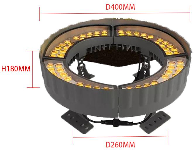 Surround Hug Led Palm Tree Light, D40-D26*H18 cm