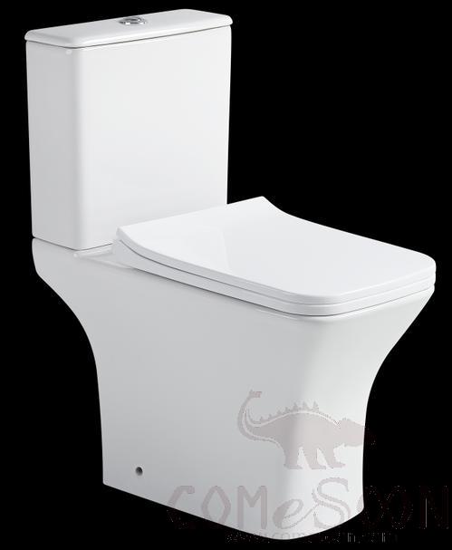 Water-Washed Two-Piece Toilet, 700 X380 X740 mm