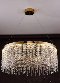 Art Chandelier, Stainless Steel+ Crystal, ¢40*H30cm product image