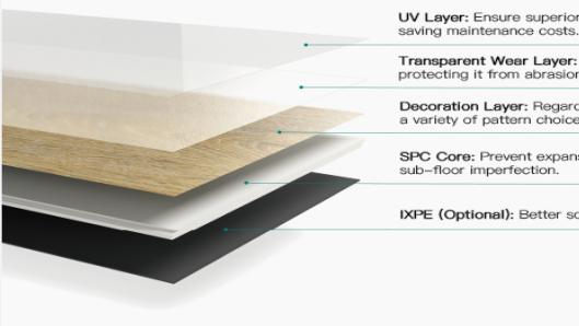 Spc Click Vinyl Flooring-EVA