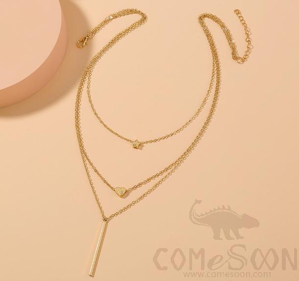 Necklace / Jewelry Nz975 (Silver)